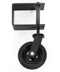 Heavy Duty 8 Inch Gate Wheel For Outdoor Wooden Gates And Fence Caster With Flat Free Tire, 200 Lb Capacity, 360 Degree Rotation