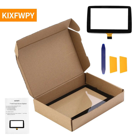 7 Inch Touch Screen Digitizer Replacement For 2014 2015 2016 Mazda 3 2016 MX5 Miata And CX3 Infotainment Display kit unpacked
