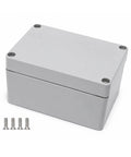 Rock Solid IP67 Aluminum Junction Box Panel Ready Mounting Enclosure with precision holes, heavy duty design and rust-proof finish.