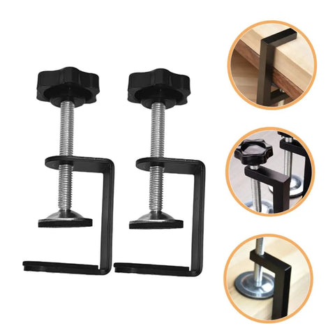 Outdoor Furniture Clips For Rattan And Wicker Chairs 2 Pack Sturdy Patio Sofa Fasteners Easy Install Clip To Stop Movement And Wobble Keeps Sections Secure On Garden Lounge Sets shown with close-up installation views.