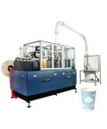 Automatic Paper Cup Forming Machine High Speed Cup Maker For Party Supplies, Drink Shops And Commercial Processing Use in blue color