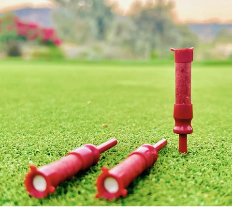 Bold Bang Golf Tees Sneaky Prank That Sparks Hilarious Reactions On The Green While Looking Like A Real Tee Safe Easy To Use And No Setup Required on the golf course.