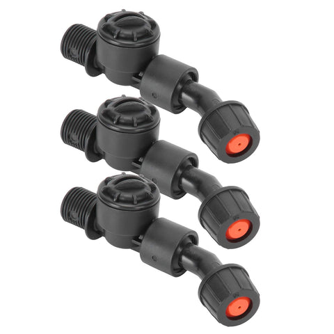 G3/8 DN10 Spray Nozzle Set For Agricultural Sprayers, Water Saving Irrigation Tool, 3 Pack Nozzles For Gardens And Crops