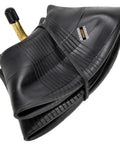 9X3.50-4 And 2.80-4 2.50-4 Beefed Up Heavy Duty Inner Tubes with Bent Valve Stem for various vehicles, close-up view