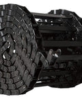 Rock Solid 8 Foot Conveyor Chain Direct Swap For Western Fisher 94898 showing 36 crossbars and 108 precision links coiled.