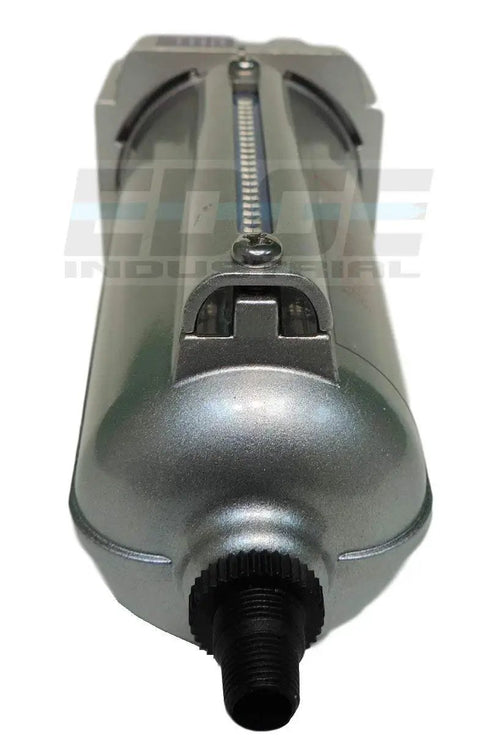 Heavy Duty Half Inch Particulate Filter And Moisture Trap Water Separator With Auto Drain for compressed air lines front view