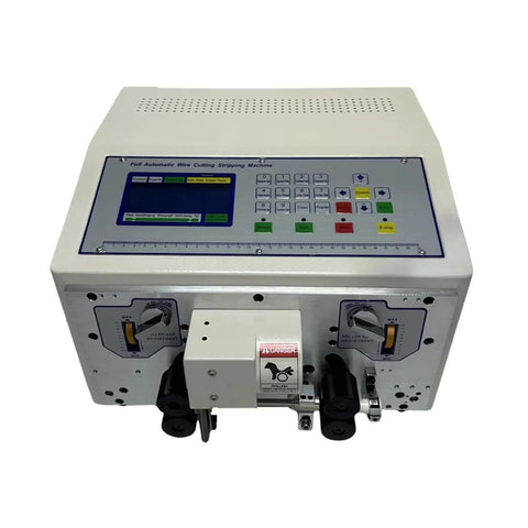 Automatic Wire Stripper Cutter Machine With Touch Screen Display For Precise Cable Peeling And Stripping Adjustable Voltage Electrician Tool