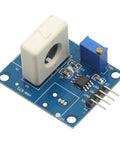 Top Rated Hall Effect Current Sensor Module Handling 35A DC Plus 25A AC With Zero Hassle showing sensor and circuit board.