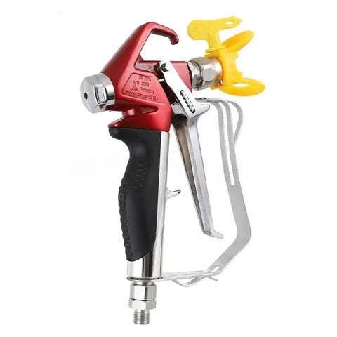 Heavy Duty Airless Paint Sprayer Gun With Two Finger Trigger And Integrated Filter designed for high-pressure painting tasks.