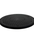 2 Pack 12 Inch Heavy Duty Rotating Swivel Stand With Steel Ball Bearings Lazy Susan Turntable For Flat Panel Monitors TVs Plants And Stereo Speakers Gives Easy Access From Any Side, black rubber anti-slip surface