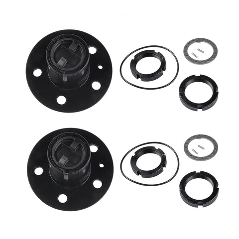2Pack 4WD Manual Locking Hubs 29071 Replacement For Ford Ranger Explorer Mazda Navajo 1990-1994 With 27 Spline Outer Axle