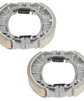 Rear Drum Brake Shoes Replacement For Mini Bikes And Scooters 105mm Fit Coleman CT200U Bajaj Warrior 2 pack with springs