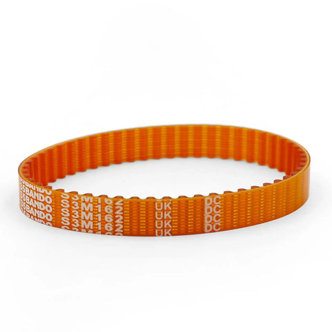 Premium Timing Drive Belt For Intermec PM42 PM43 Thermal Label Printer 162MM Oem Replacement with orange design.