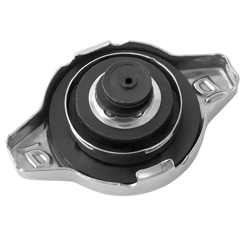 Beefy Durable Stainless Steel Radiator Cap Replacement for Toyota Avalon Venza ES300h GS350, OEM 16401-31650 shown up close
