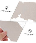 Close-up of Microwave Mica Sheet Cover Set 6 Pcs Heat Insulation Waveguide Pad with textured surface details