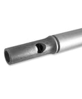 Close-up of XtraThrust Safety Air Gun With 24 Inch Aluminum Extension Pistol Grip OSHA Compliant Nozzle, focusing on metal extension tip