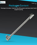 304 Stainless Steel Hatch Lid Support Spring Holder Built Tough For Yachts Campers Hatches And Doors product image