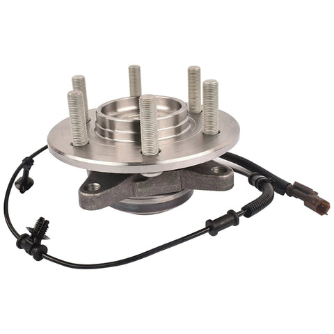 Front Wheel Hub And Bearing Assembly For Ford F150 4x4 2015 To 2020 Left Or Right Direct Fit Easy Install OE Replacement JL3Z1104P HUB471