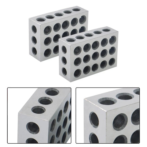 Matched 1x2x3 Inch Blocks And 10 Pair One Eighth Inch By 6 Inch Pro Grade Accuracy Steel Parallel Set Hardened And Ground Tool Steel With 0.0003 Inch Parallelism For Machining Milling And Inspection