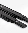 Heavy Duty Rolling Tool Cabinet With Secure Locking Casters And Thick Steel Frame For Garage Storage Organizer, black metal rails.