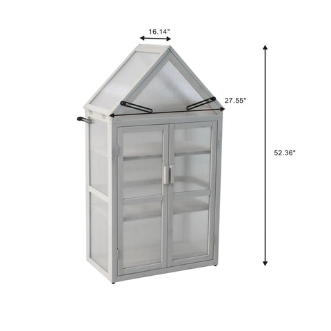 Mini Greenhouse Kit For Outdoor And Indoor Gardens Ready To Grow With Space Saving Plant Stand Tiered Shelves Adjustable Wall Brackets Damp Proof Green House For Balcony Or Patio Ideal For Seedlings Herbs Vegetables And Flowers