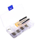 Pro Grade Glasses Repair Kit With Screws And Portable Screwdriver Tool For Eyeglasses And Sunglasses Quick Fixes On The Go Replacement Parts Set