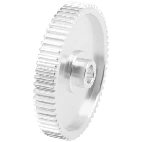 Beefy Metal 61T Spur Gear Set 51004 For TT01 TT01D TT01E 1/10 RC Car Upgrade Parts CNC Machined Durability Easy Install Replacement Gear High Quality Gear For Tamiya TT01 Series RC Cars, side view