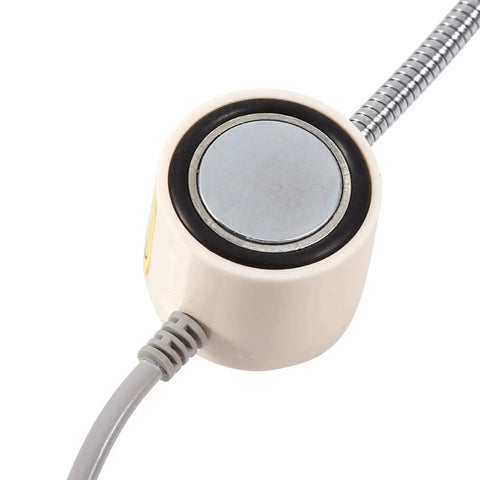 30 Led Industrial Grade Magnetic Work Light For Garage And Professional Workshop Dual Voltage 110V To 240V Pro Tradesman Favorite magnetic base close-up.
