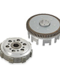 High Performance 6 Plate Clutch Assembly For CG150 CG175 CG200 CG250 Tricycle Motorcycle ATV Manual 6 Speed Transmission Replacement