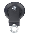 Heavy Duty Pulley Cable System For Home Gym With 360 Degree Rotation Quiet Bearings Lifting Pulley Block Nylon Wheel Carabiner Buckle Workout Equipment