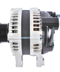 Side view of Alternator Replacement Compatible With Hyundai Santa Fe Genesis Kia Sedona Sorento 150A 12V CW 6 Groove Pulley