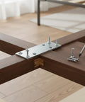 Beef Up Your Bed Frame With Heavy Duty Connector Plates And Steel Repair Brackets To Reinforce Metal Joints, installation process.