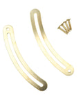 Rotatable Folding Lid Support Hinges With Soft Close For Wooden Boxes And Jewelry Cases Dope Iron Hardware With Mounting Screws