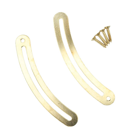 Rotatable Folding Lid Support Hinges With Soft Close For Wooden Boxes And Jewelry Cases Dope Iron Hardware With Mounting Screws
