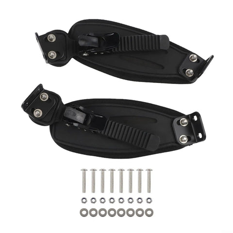 Secure Foot Holder Straps For Electric Scooters And Longboards Adjustable Belt Bands With Hardware Included