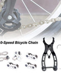Bike Chain Repair Tool Kit With Link Pliers And Five Pairs Quick Link Connectors For 10 Speed Chains