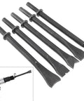 Pneumatic Hammer Kit With Eight Heads Chisel Set For Rust Removal And Metalworking Heavy Duty Punch And Chiseling Tools image