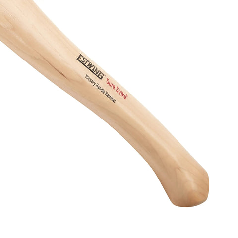 Sure Strike California Framing Hammer 25 Oz handle with Hickory material for heavy duty forged steel head, framing and demolition use.