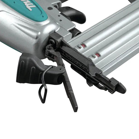 Lightweight 18 Gauge Brad Nailer, Drives 5 Eighths To 2 Inches, 2.9 Lbs Aluminum Body, Narrow Nose For Tight Spots, Pro Grade Build