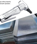 Heavy Duty Metal Cutter Power Shear Nibbler For Pneumatic And Electric Cutting Tools 2800 RPM Nibbler beside metal sheets