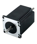 Nema 23 Stepper Motor 8mm Dual Shaft 57HS76 1.8 Degree Beefy Torque For CNC Machines 3D Printers Engraving And Automation Equipment 57x57x76mm Frame Ready To Run, dual shaft