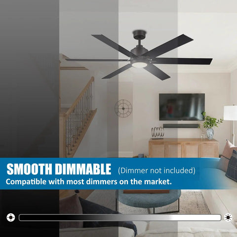 4 Inch Ceiling Fan Led Light Replacement 6000K Hella Bright Retrofit Kit, 18W Dimmable Round Panel in stylish living room setting.