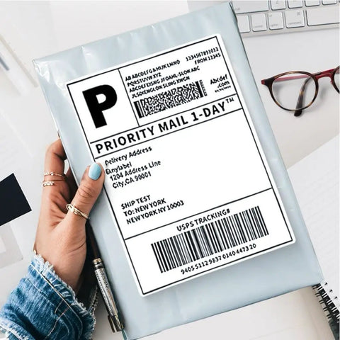 12x15.5 Inch White Poly Mailers 100 Pack With Tough Self Seal Adhesive, Tear And Water Resistant Shipping Envelopes For E Commerce And Small Biz