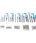 Thread Repair Kit 131Pcs Set With Metric Wire Inserts Taps Drills And Wrench For M5 M6 M8 M10 Screw Hole Repair Storage Box Included