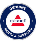 Bissell genuine parts and supplies logo on a circular badge.