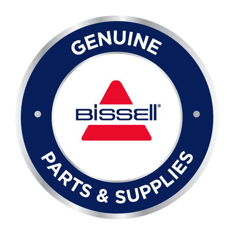 Bissell genuine parts and supplies logo on a circular badge.