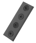 Versatile Barn Door Track Connectors Black Sliding Door Hardware Heavy Duty Flat Fixing Plate Built To Last Easy Install Kit
