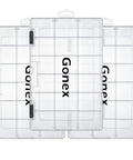 3600 Tackle Trays Three Pack Transparent Fishing Tackle Boxes Organizer With Adjustable Dividers For Lures Hooks Beads Lines