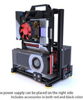 DIY Aluminum Open Frame PC Case Test Bench With Water Cooling Support Universal ITX MATX ATX EATX Motherboard Compatibility Open Air Chassis