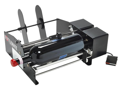 Heavy Duty Automatic Label Applicator Goes Full Throttle With Zero Tools Needed Crushes Daily Targets Up To Twelve Hundred Per Hour for bottles